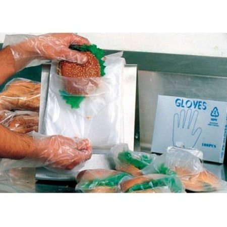 LK PACKAGING Cookie & Small Sandwich Bags, 5-1/2"W x 5-1/2"L, .5 Mil, Clear, 2000/Pack DP5555